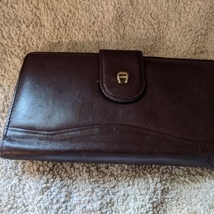 Etienne Aigner leather wallet
